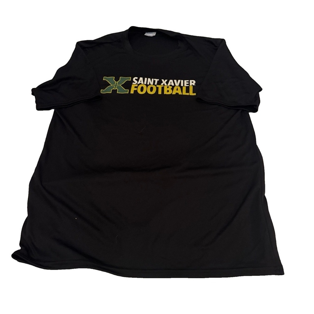 Xavier University Football Collegiate Men’s Large Blue T Shirt Tee